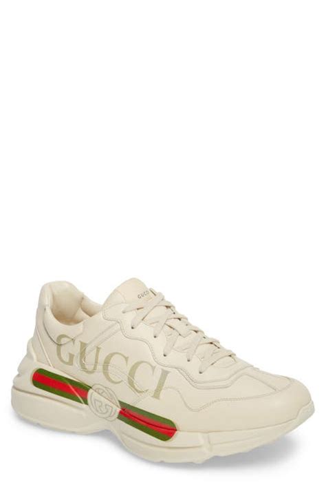 mens gucci shoes white|nordstrom men's Gucci shoes.